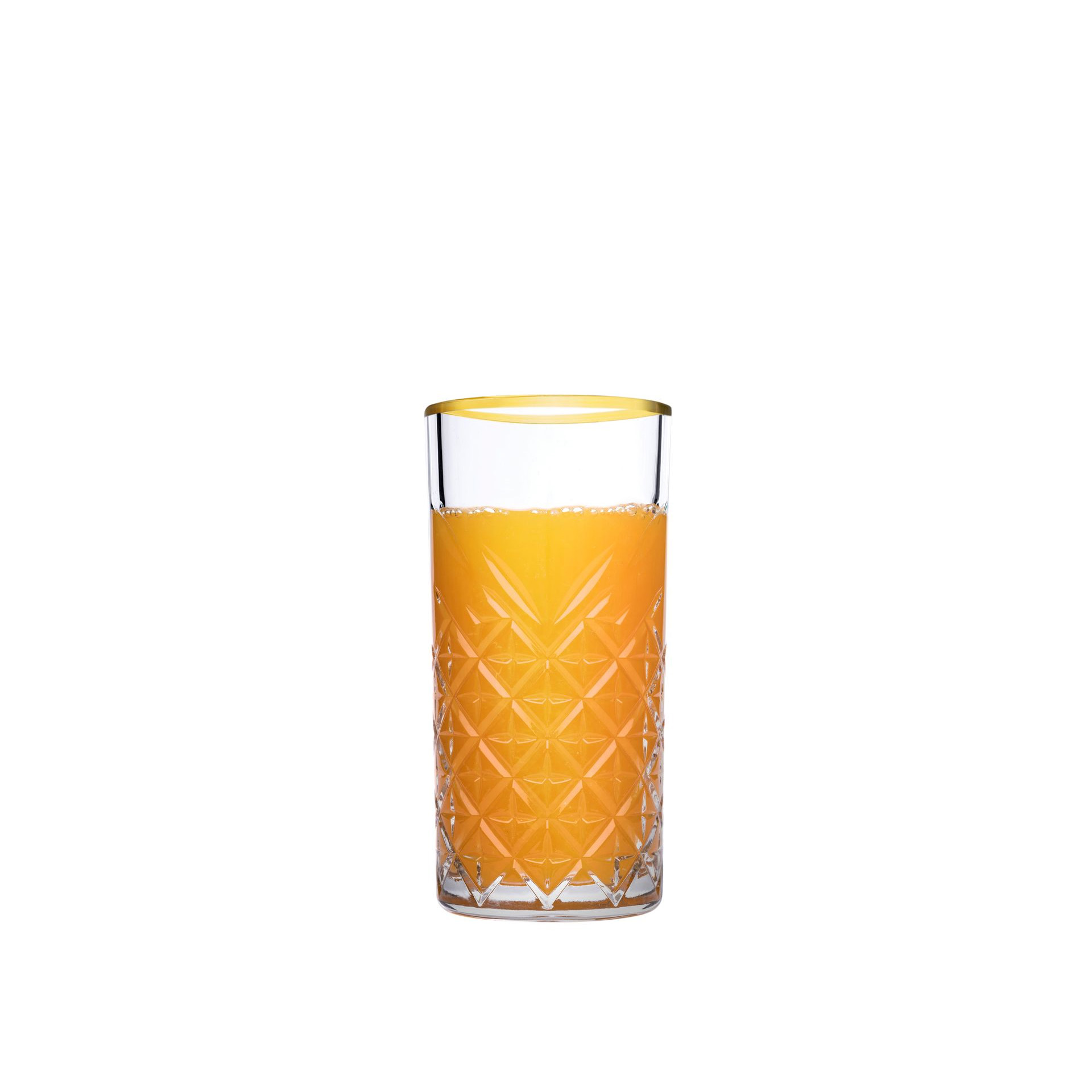 Copo sem Pé Timeless Golden Touch Alto 29.5cl Pack 4