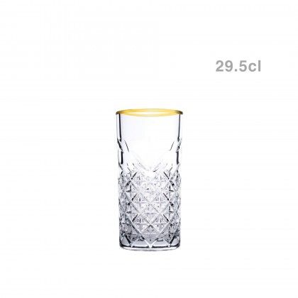 Copo sem P Timeless Golden Touch Alto 29.5cl Pack 4