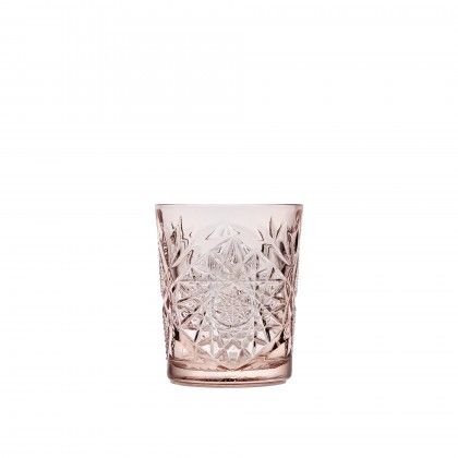 Copo sem P� Hobstar Rosa 35cl 9X10.5cm Pack 6