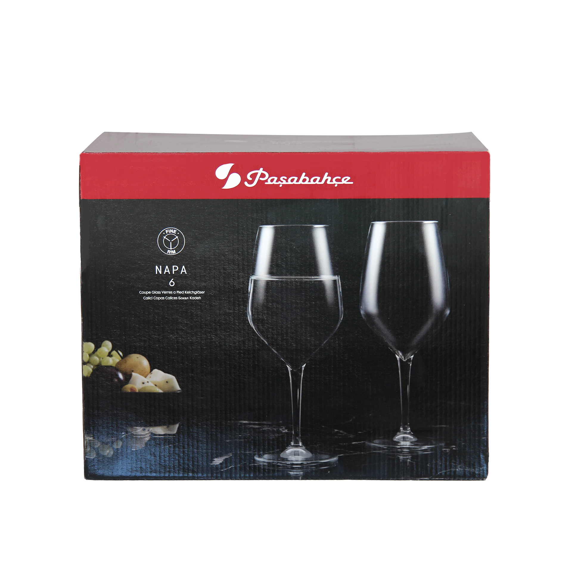 Copo com Pé Napa 36cl Pack 6