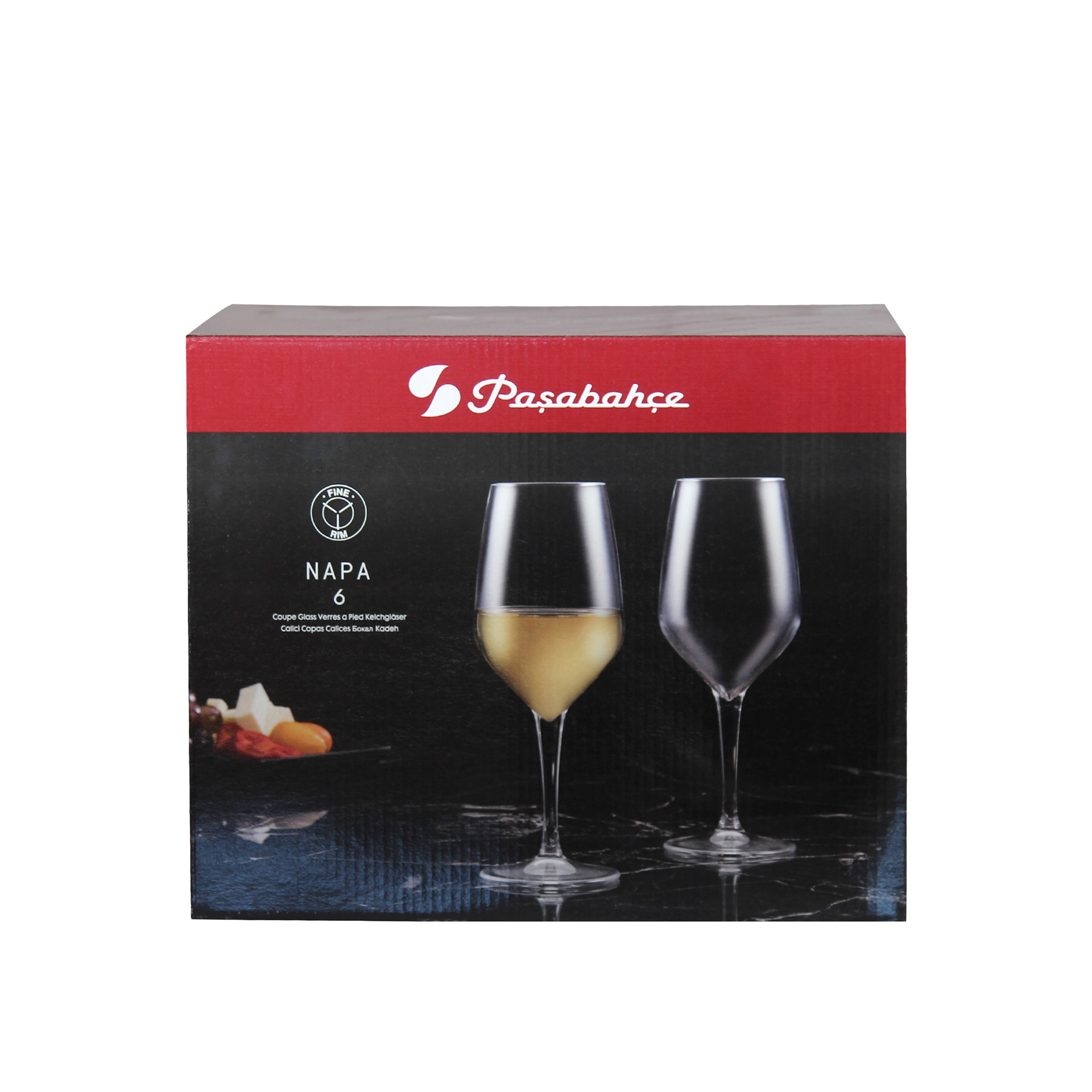 Copo com Pé Napa 58cl Pack 6