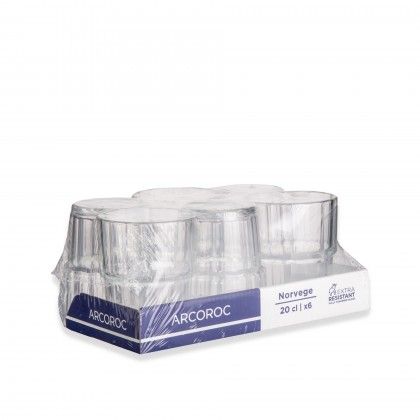 Copo sem P Norvege 20cl Pack 6