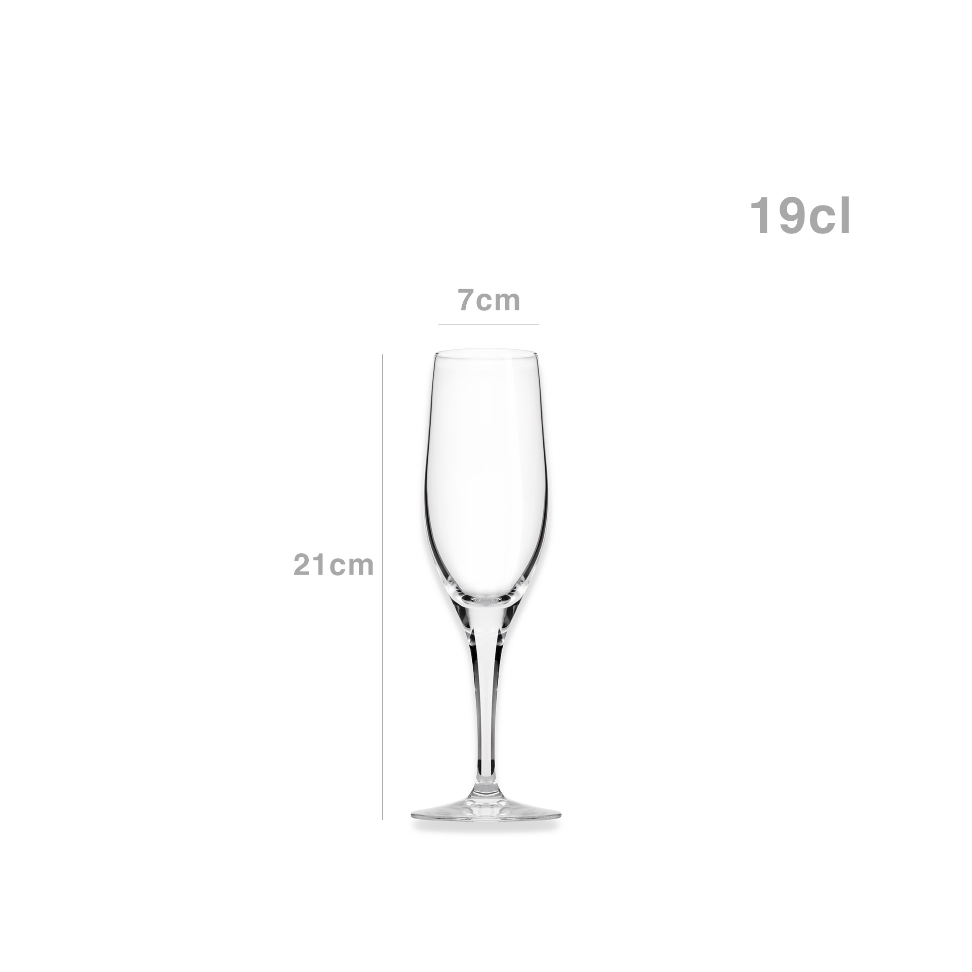 Copo Flute C&S Sensation Exalt 19cl Pack 6