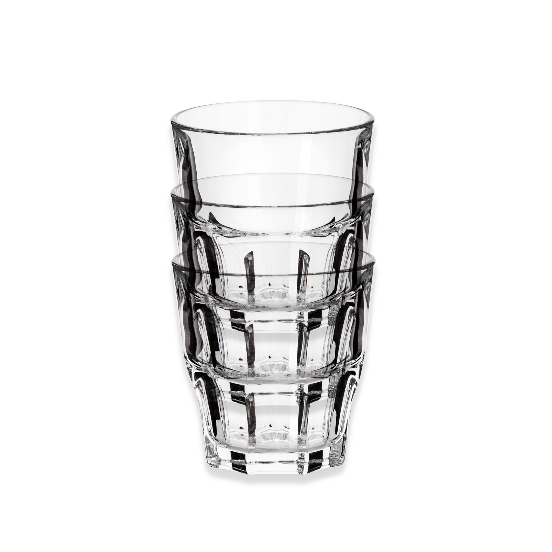 Copo sem Pé Granity Baixo 20cl Pack 6