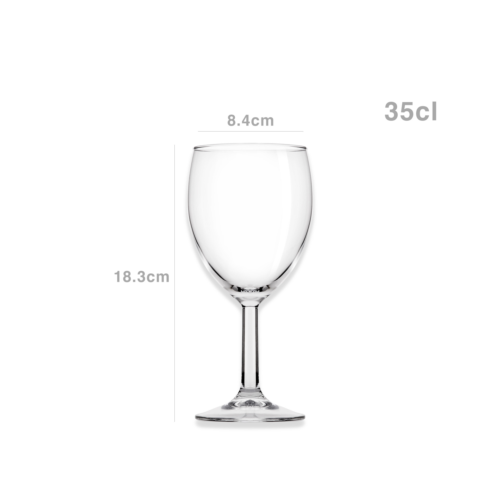 Copo com Pé Savoie 35cl Pack 6