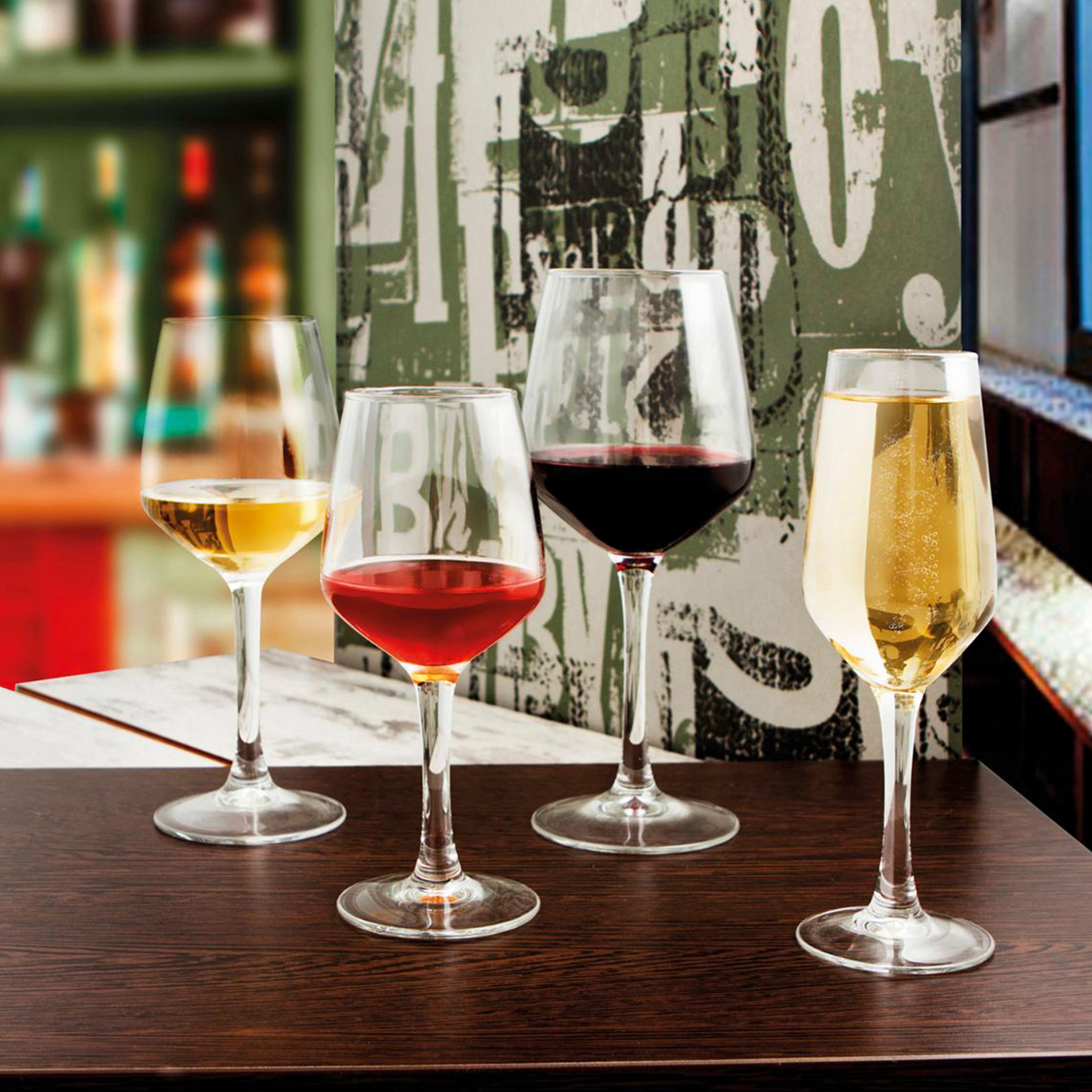 Copo com Pé Lineal 45cl Pack 6