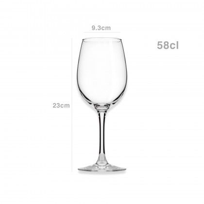 Copo com P Vina 58cl Pack 6