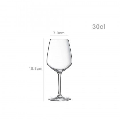 Copo com Pé Vina Juliette 30cl Pack 6 Copo com Pé Vina Juliette 30cl Pack 6