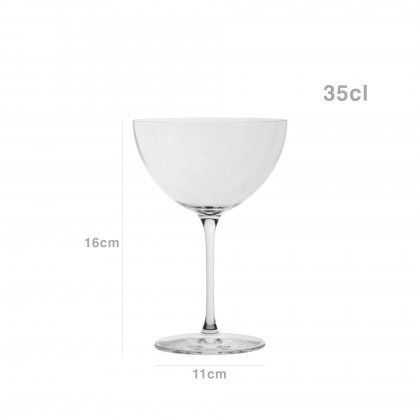 Copo com P C&S Champagne & Cocktail 35cl Pack 6