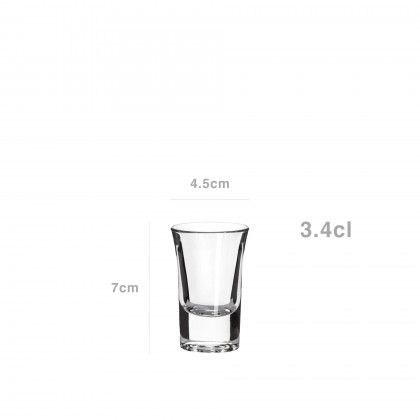 Copo Shot Hot Shot 3.4cl Pack 6