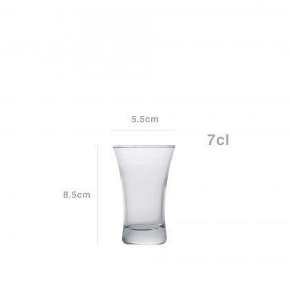 Copo Shot Hot Shot 7cl Pack 12