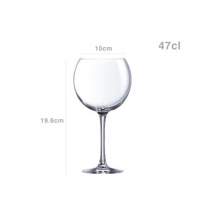 Copo com P C&S Cabernet Ballon 47cl Pack 6