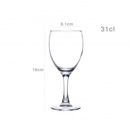 Copo com P� Elegance 31cl Pack 6