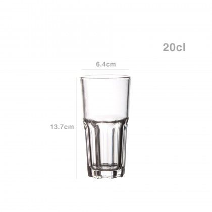 Copo sem P Granity Alto 20cl Pack 6
