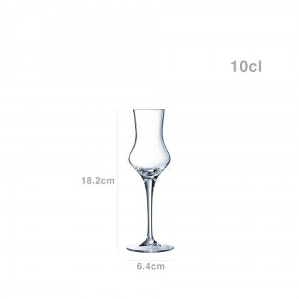 Copo com P Spirits 10cl Pack 6