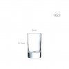 Copo sem P Islande Tubo 10cl Pack 6