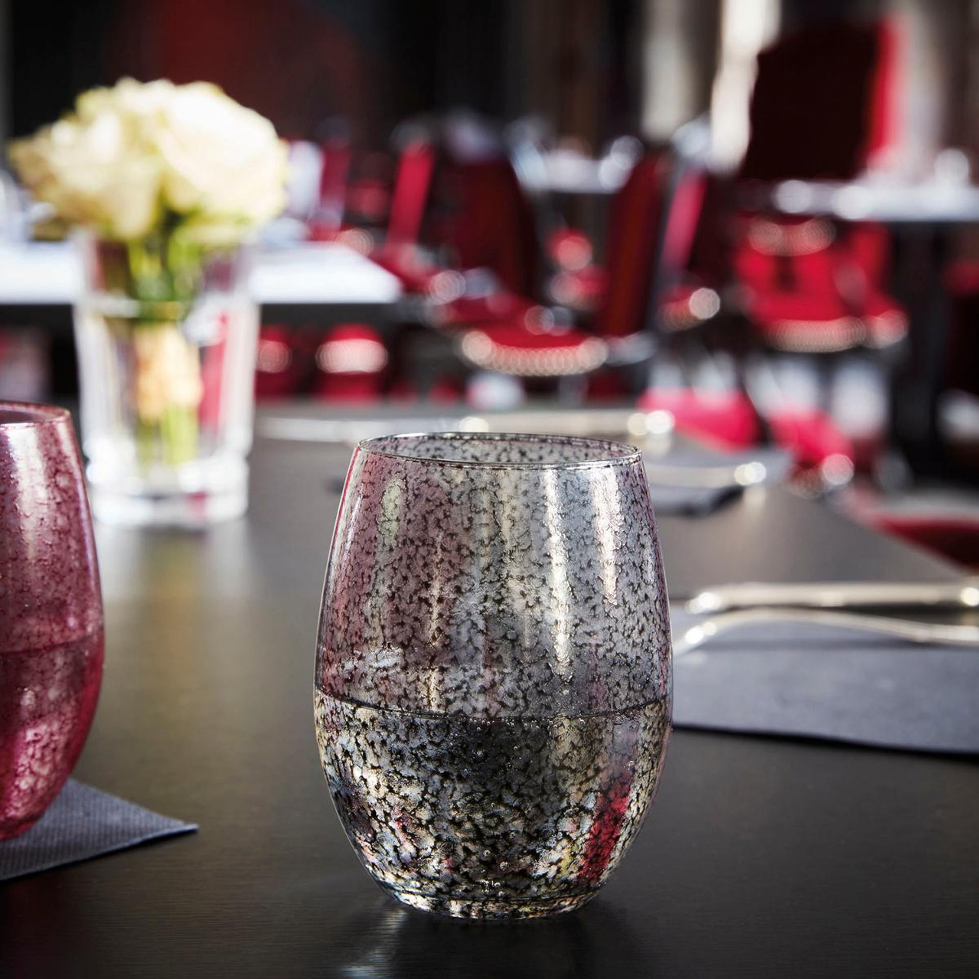 Copo sem Pé C&S Primary 36cl Cinza Pack 6