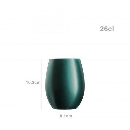 Copo sem P C&S Primary 36cl Esmeralda Pack 6