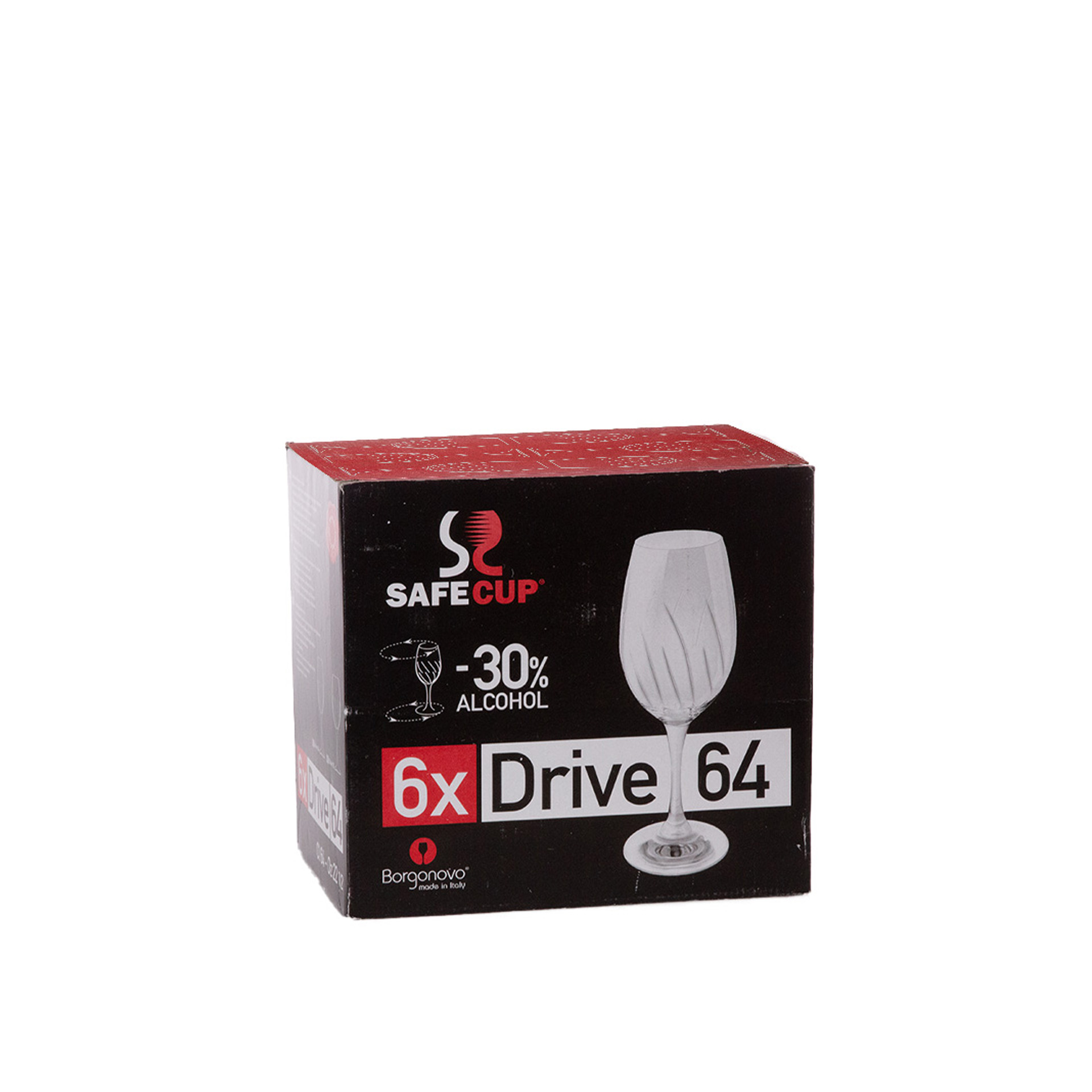 Copo com Pé Drive 64cl Pack 6