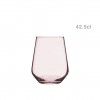 Copo sem P Allegra 42.5cl Rosa 41536 Pack 3