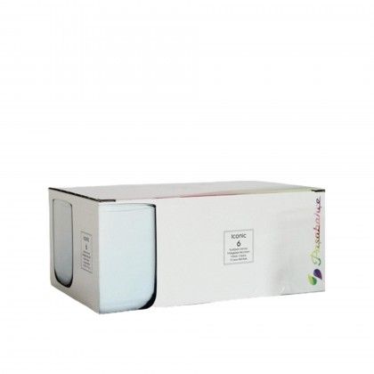 Copo sem P Iconic Azul 28cl Pack 6