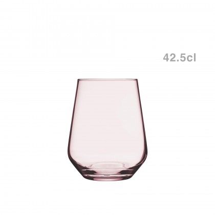 Copo sem P Allegra 42.5cl Rosa 41536 Pack 3