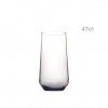 Copo sem P Allegra Alto 47cl Cinza Pack 3
