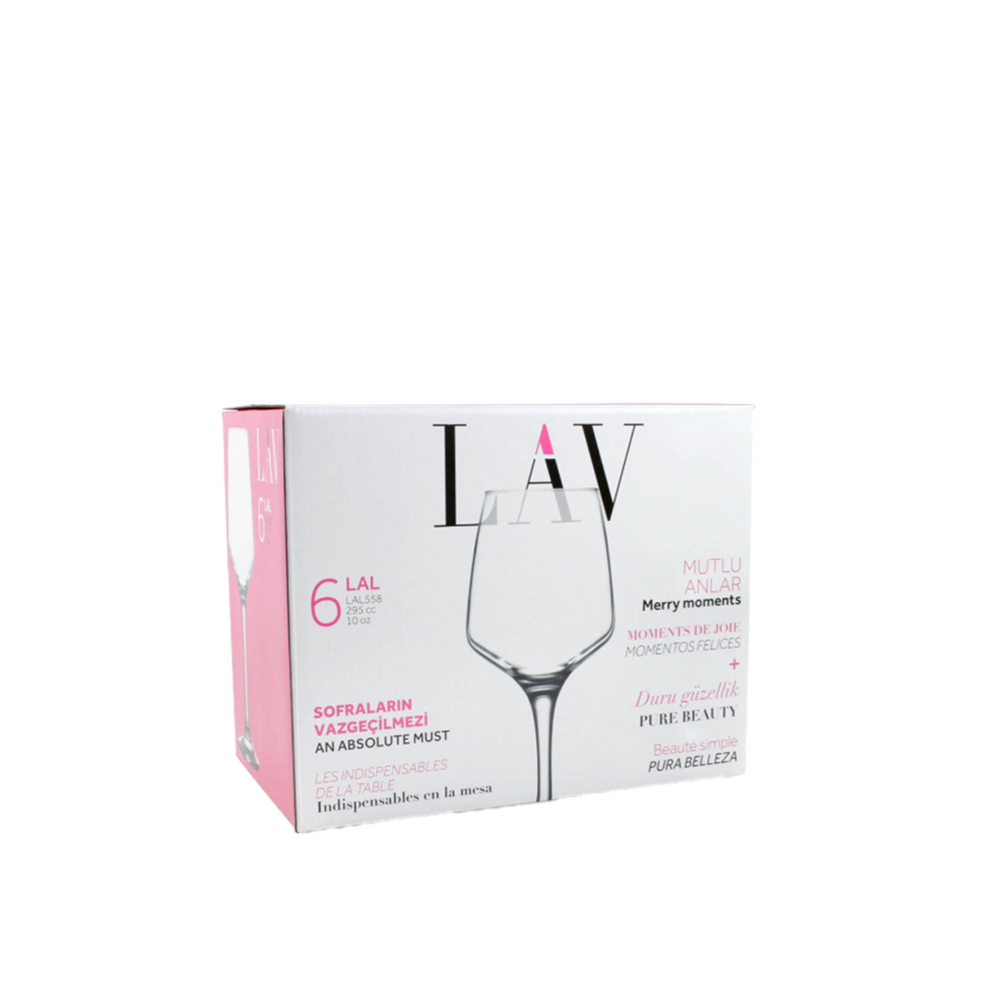 Copo com Pé Lal 29.5cl Pack 6