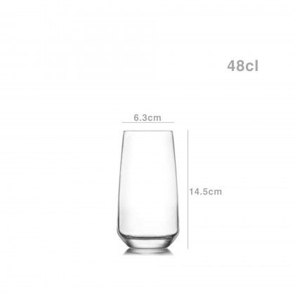 Copo sem Pé Alto Lal 48cl Pack 6 Copo sem Pé Alto Lal 48cl Pack 6