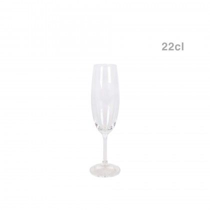 Copo Flute 22cl Pack 6