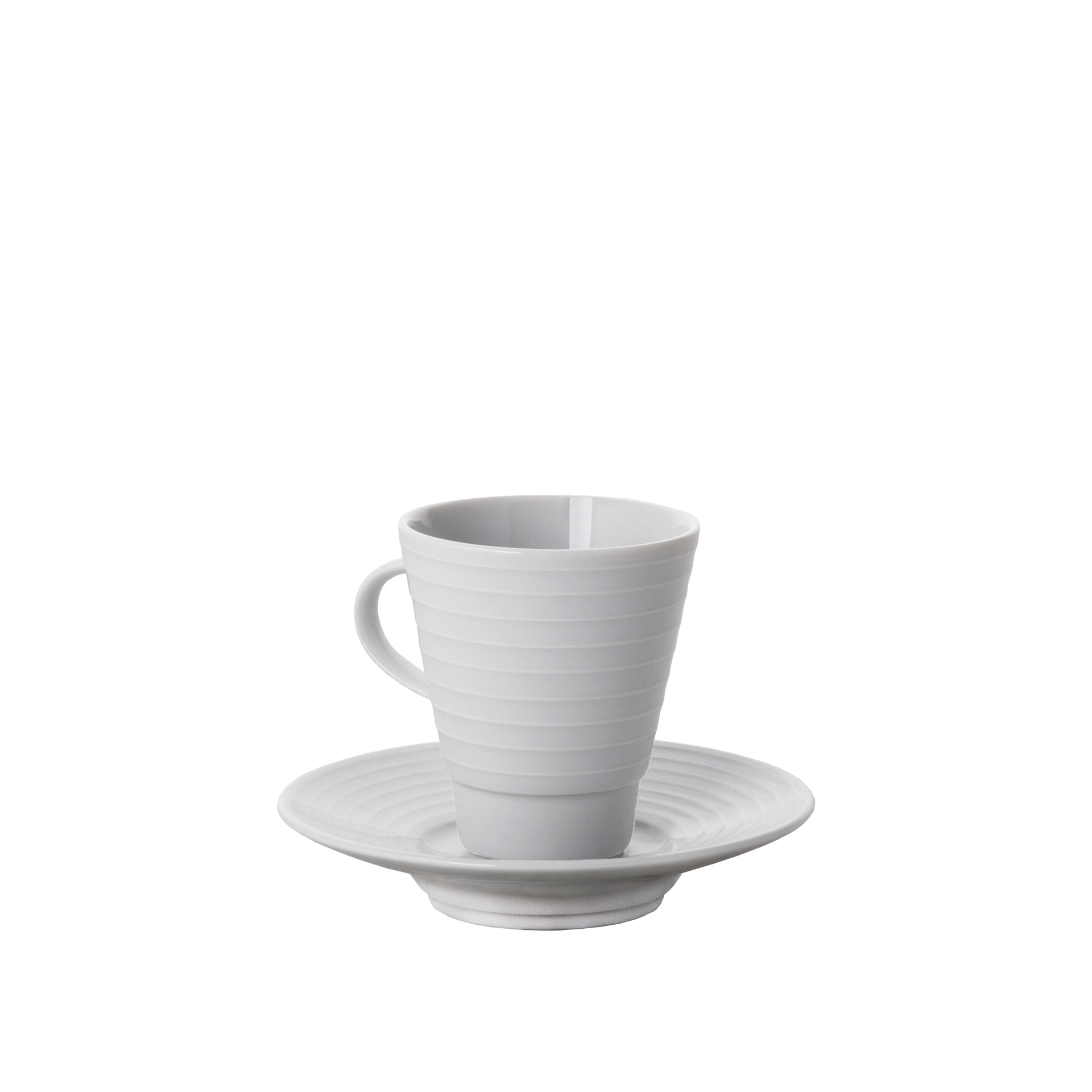 Chávena Café Suite com Prato 9cl 6X8cm