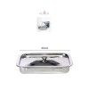 Assadeira Inox com Tampa 30cm