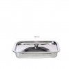 Assadeira Inox com Tampa 30cm