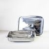 Assadeira Inox com Tampa 30cm
