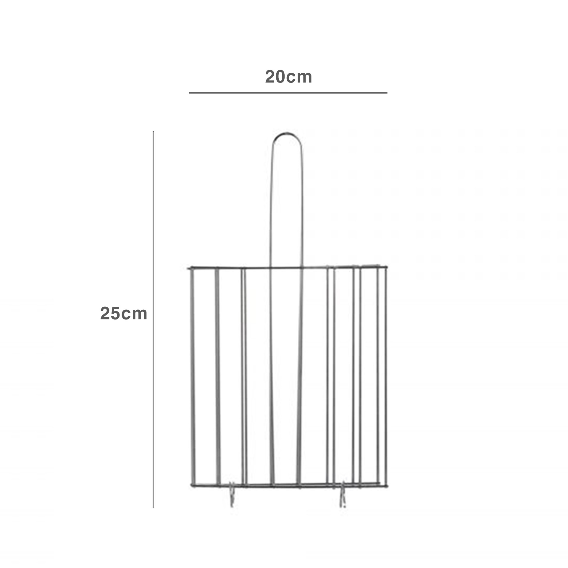 Grelha Sardinha Inox N.3 20X25CM