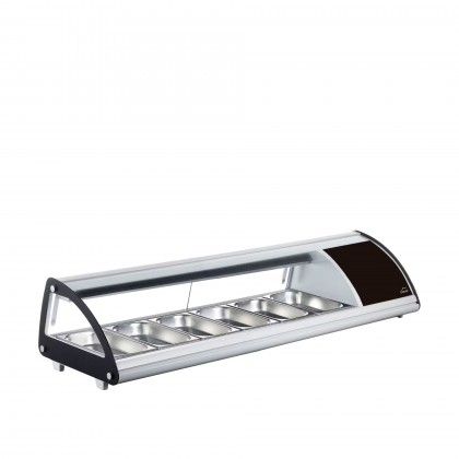 Vitrina Refrigerada Lacor 6XGn1/3 148.3X45X33cm