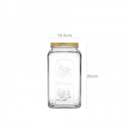 Frasco Hermtico Pasabahe Homemade 3000ml 10.5X25cm