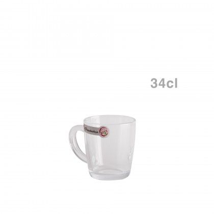 Caneca com Asa Basic 340ml 8.9X10cm Pack 2