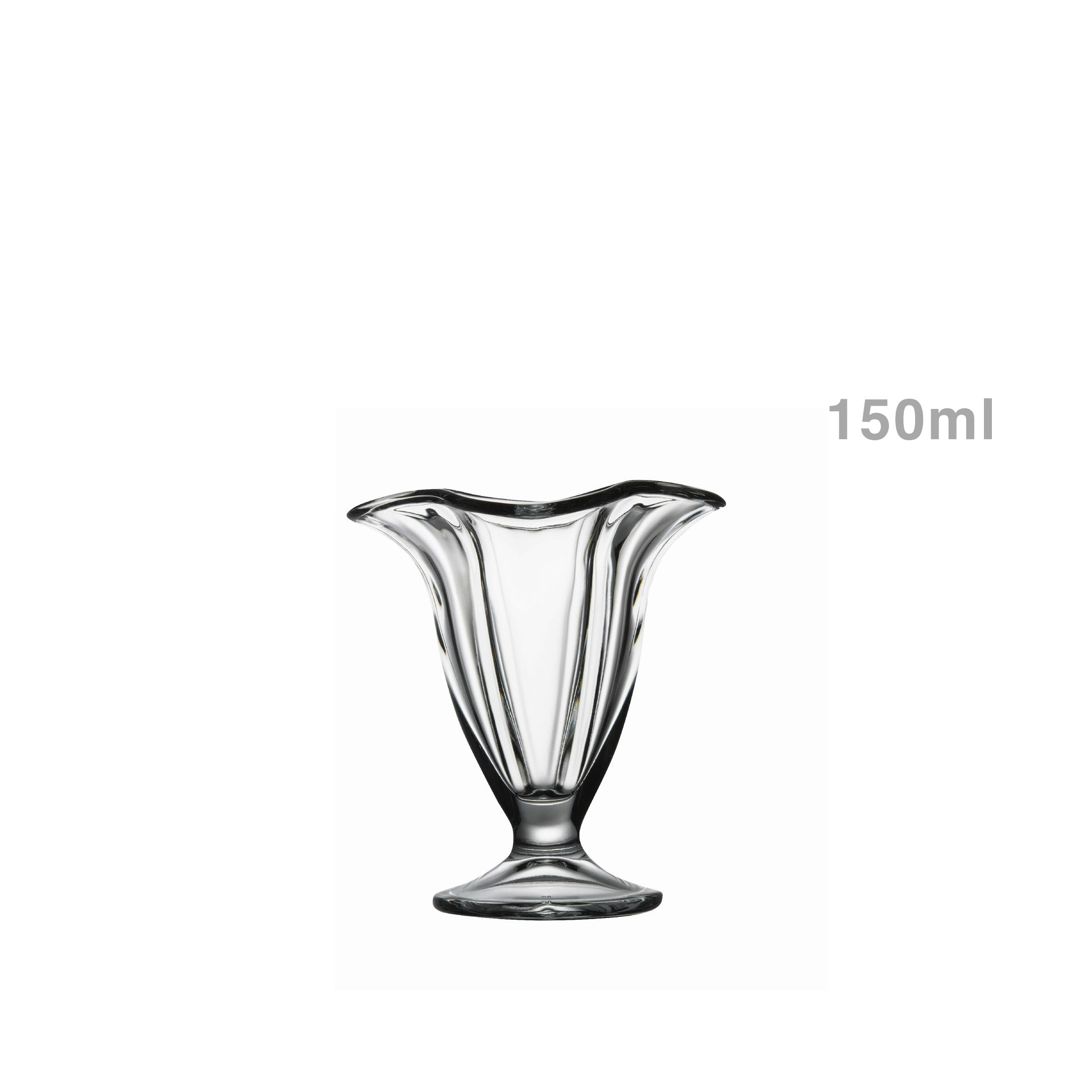 Taça Gelado Vidro Canada 150ml 11.6X11.8cm Pack 2