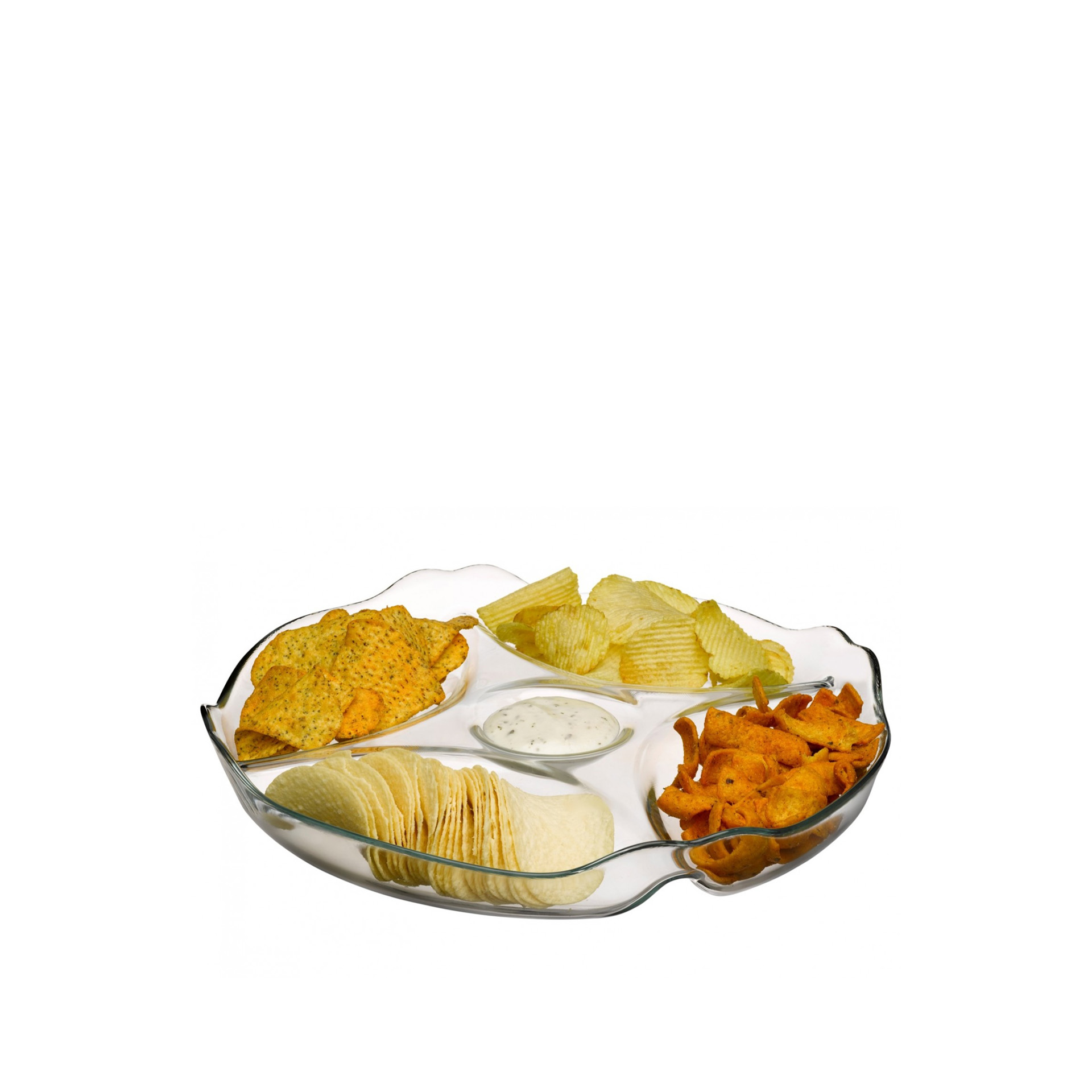 Prato Aperitivo Patisserie com 5 Divisórias 30.2cm