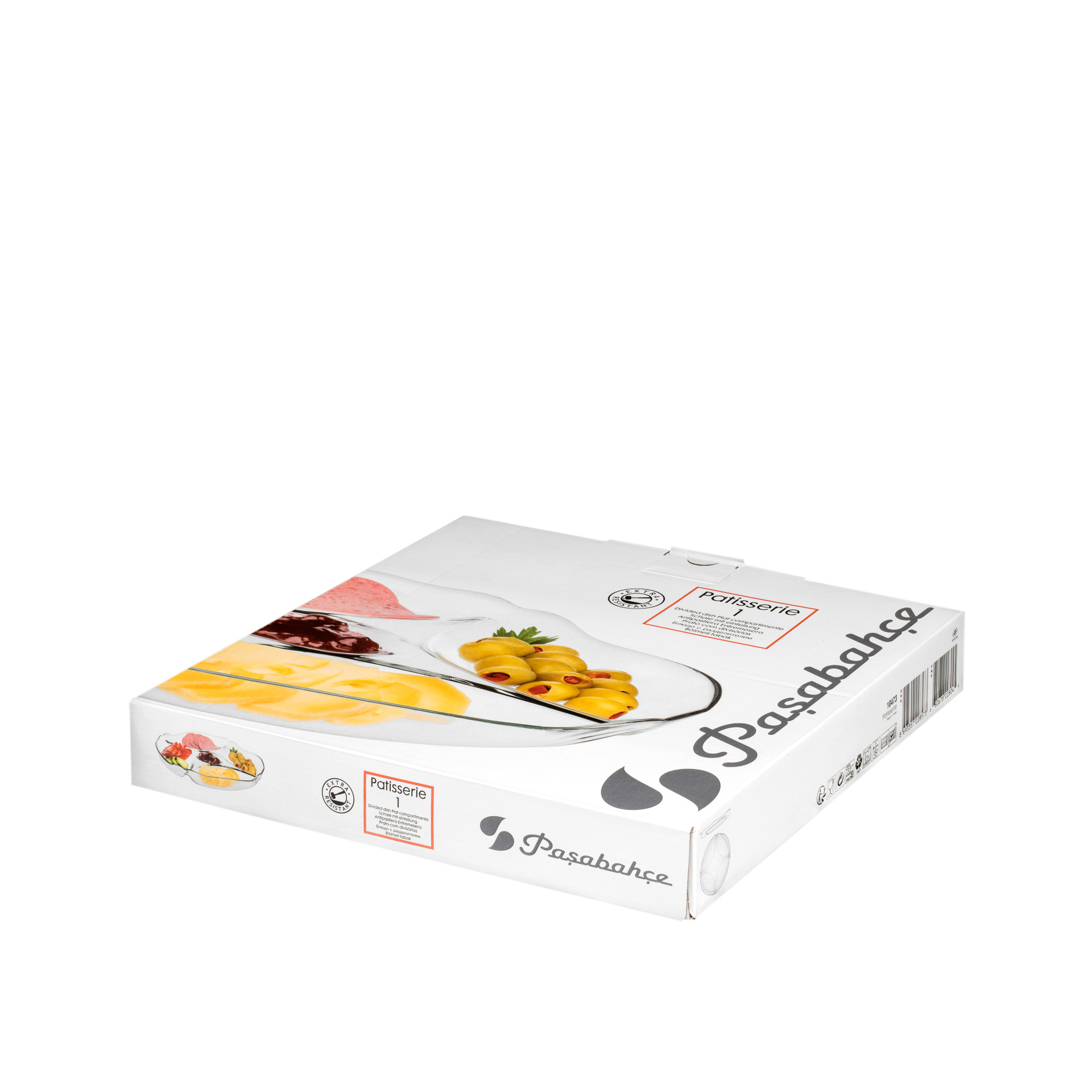 Prato Aperitivo Patisserie com 5 Divisórias 30.2cm