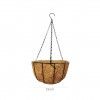 Floreira Fibra Coco com Suporte 25cm