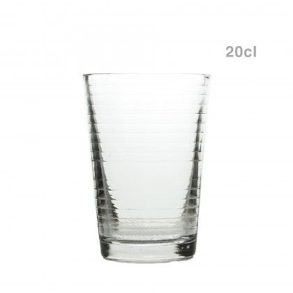 Copo Vidro Lynea sem P 200ml Pack 6