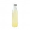 Garrafa Vidro Tampa Metal Redonda 800ml 7.2X28cm