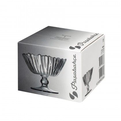 Bomboneira Vidro Aurora Redonda 14X10.7cm