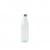 Garrafa Vidro Tampa Metal Redonda 800ml 7.2X28cm