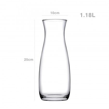 Decanter Vidro Amphora 1180ml 10X25cm