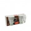 Caneca Vidro Casablanca 270ml 8.5X10.5cm Pack 2