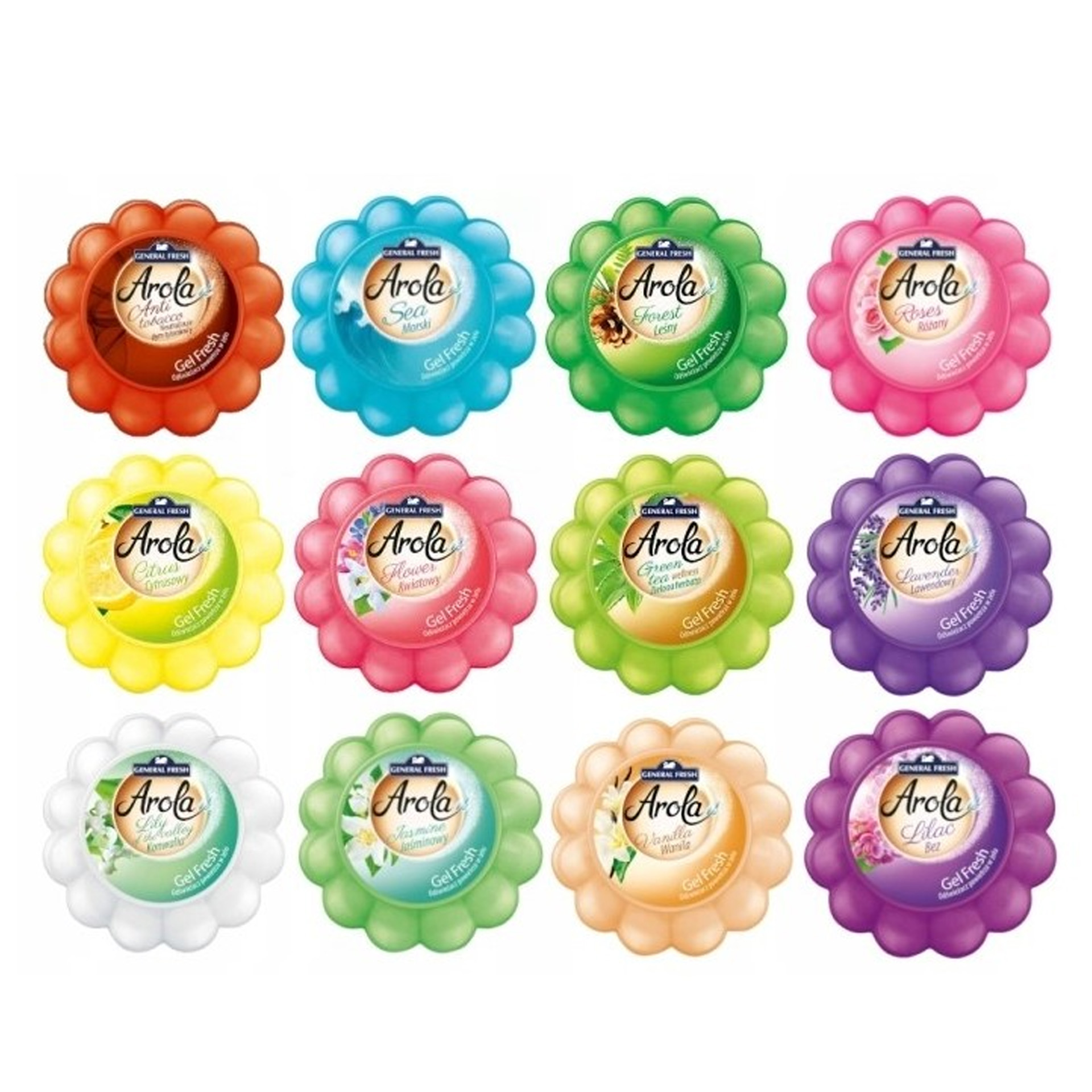 Ambientador Gel Arola Jasmim 150gr