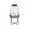 Dispensador Bebidas Vidro Urban Redondo 7000ml 22X45cm